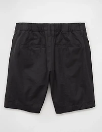 AE Stretch Linen-Blend 8" Trouser Short