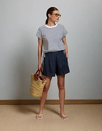 Short en lin haut de gamme AE77