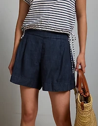 Short en lin haut de gamme AE77