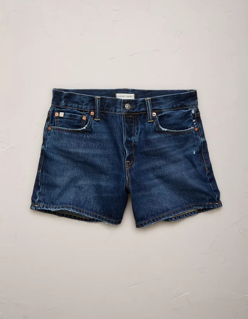 Short classique en denim haut de gamme 4,25 po AE77