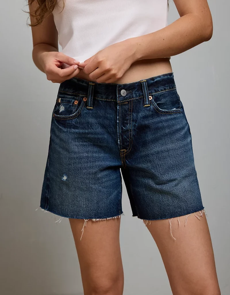 AE77 Premium 5" Low-Rise Baggy Denim Short