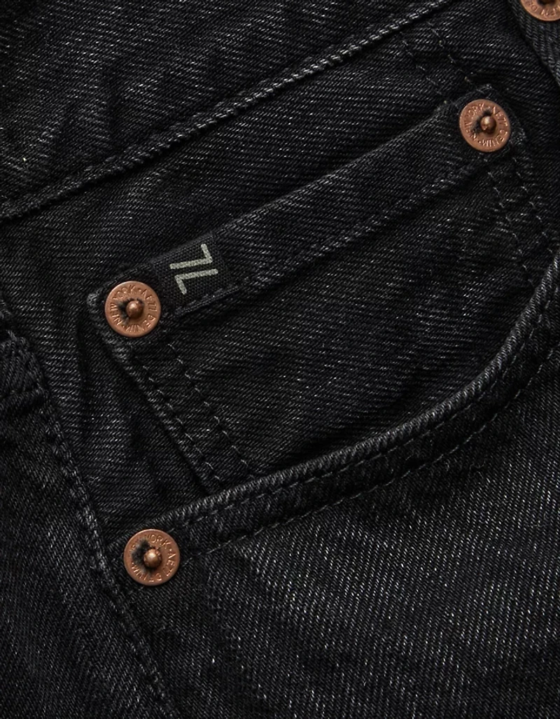 AE77 Premium Classic 4.25" Denim Short