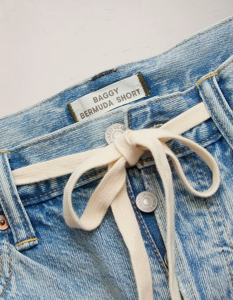 AE77 Baggy Bermuda Denim Short