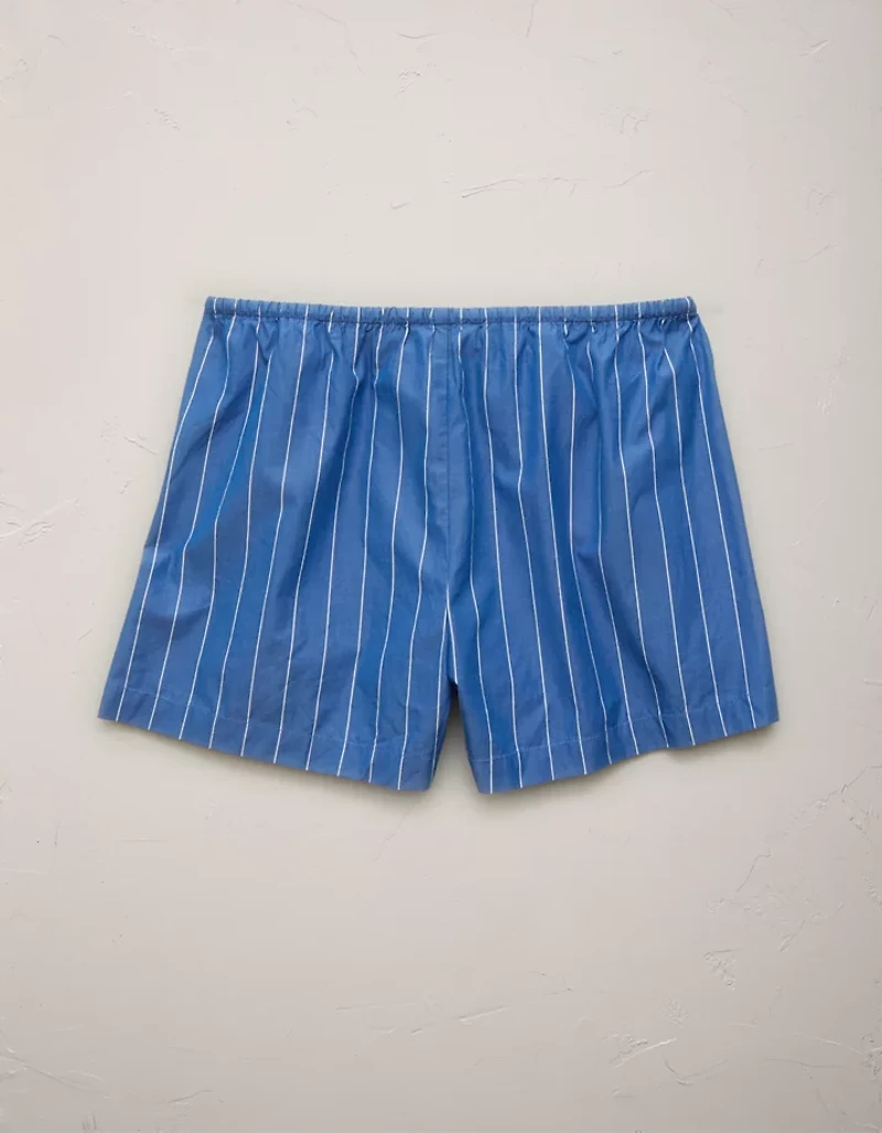 Short en popeline à taille haute AE77