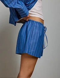 AE77 High-Waisted Poplin Short