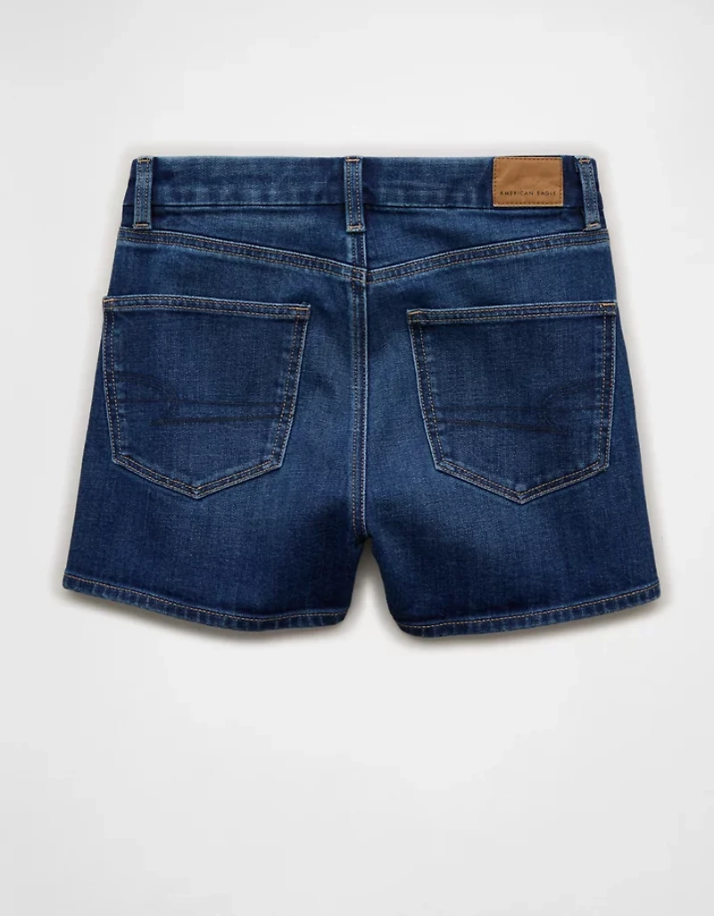 AE Stretch Super High-Waisted Curvy Mom Short