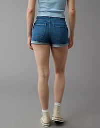 Short de maman en denim extensible AE