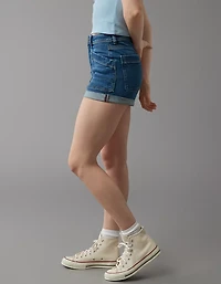 Short de maman en denim extensible AE