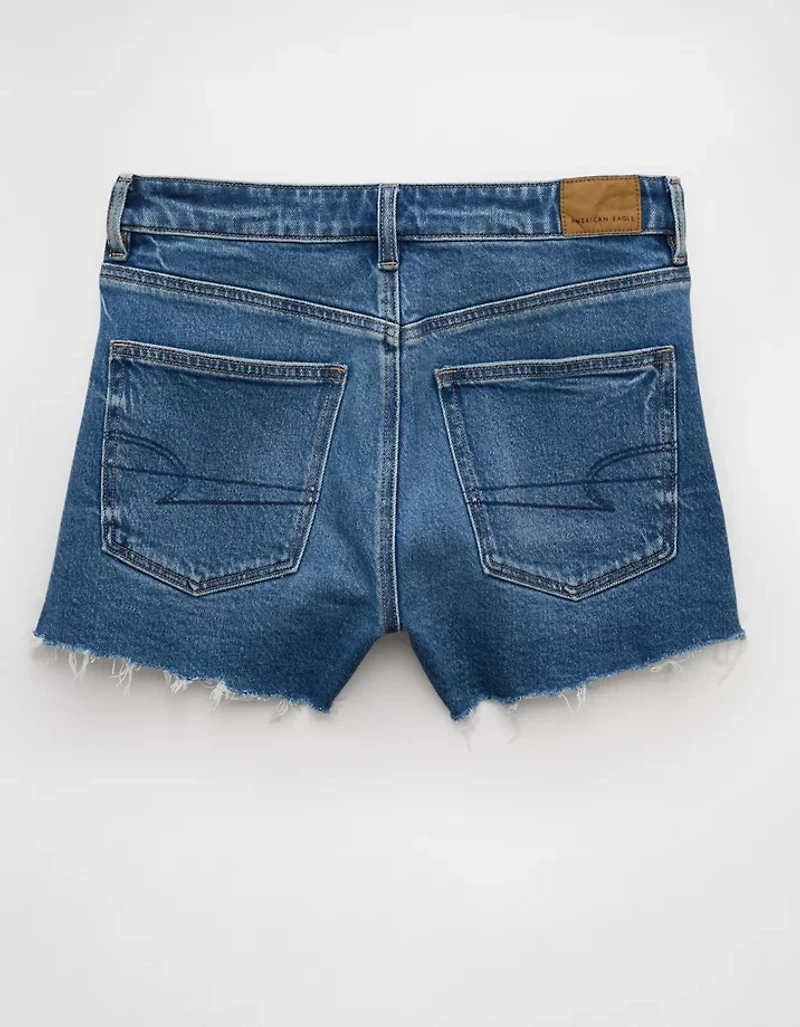 AE Stretch Crossover Denim Mom Short