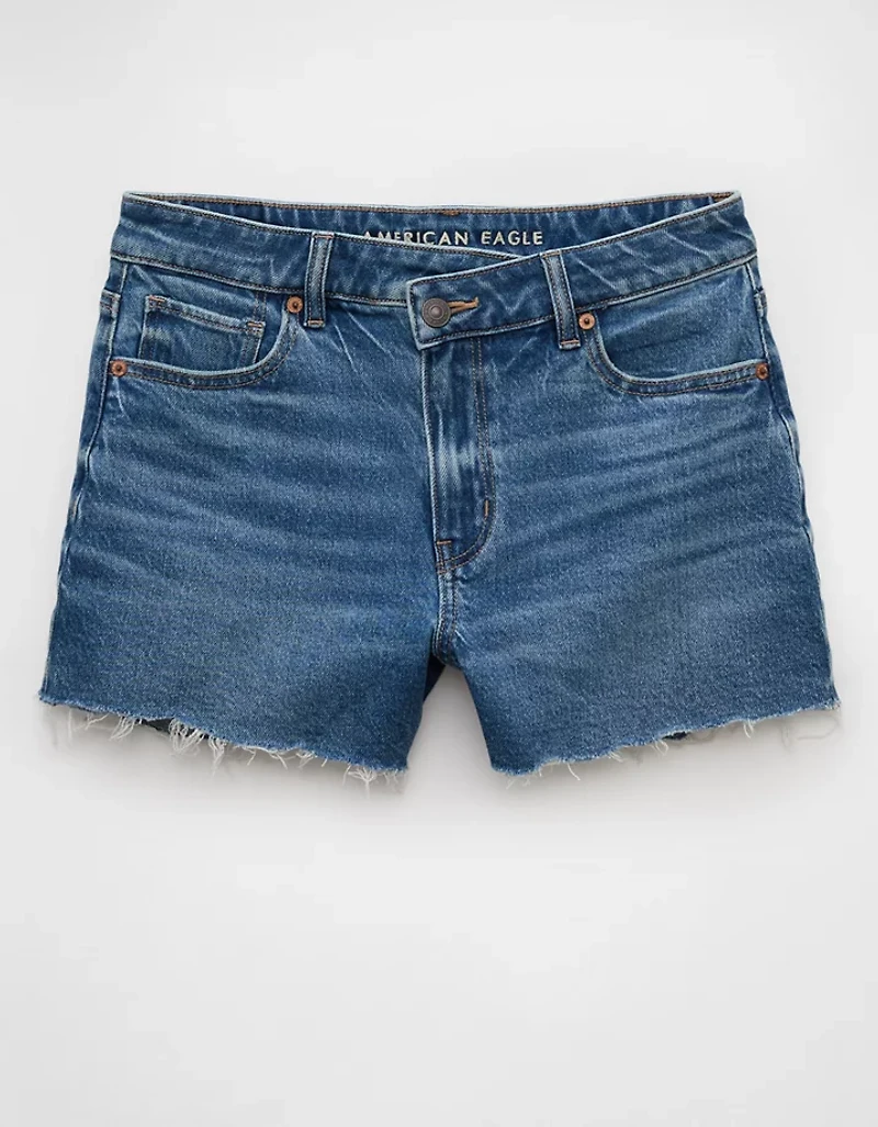 AE Stretch Crossover Denim Mom Short