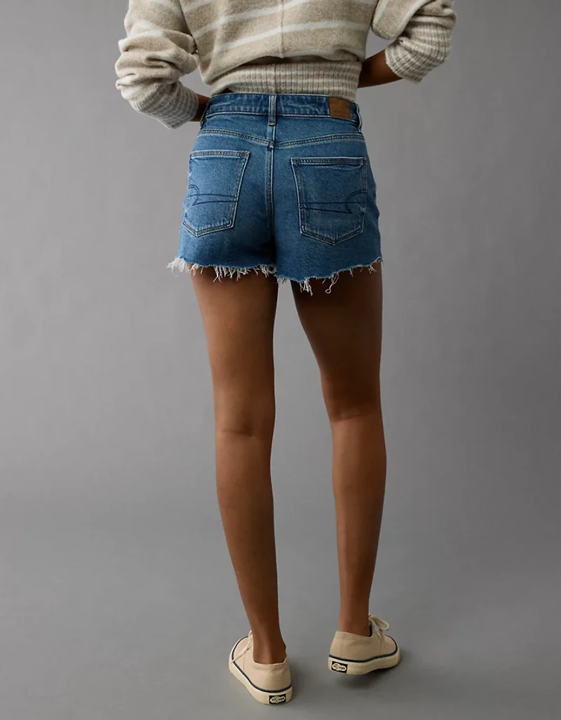 AE Stretch Crossover Denim Mom Short