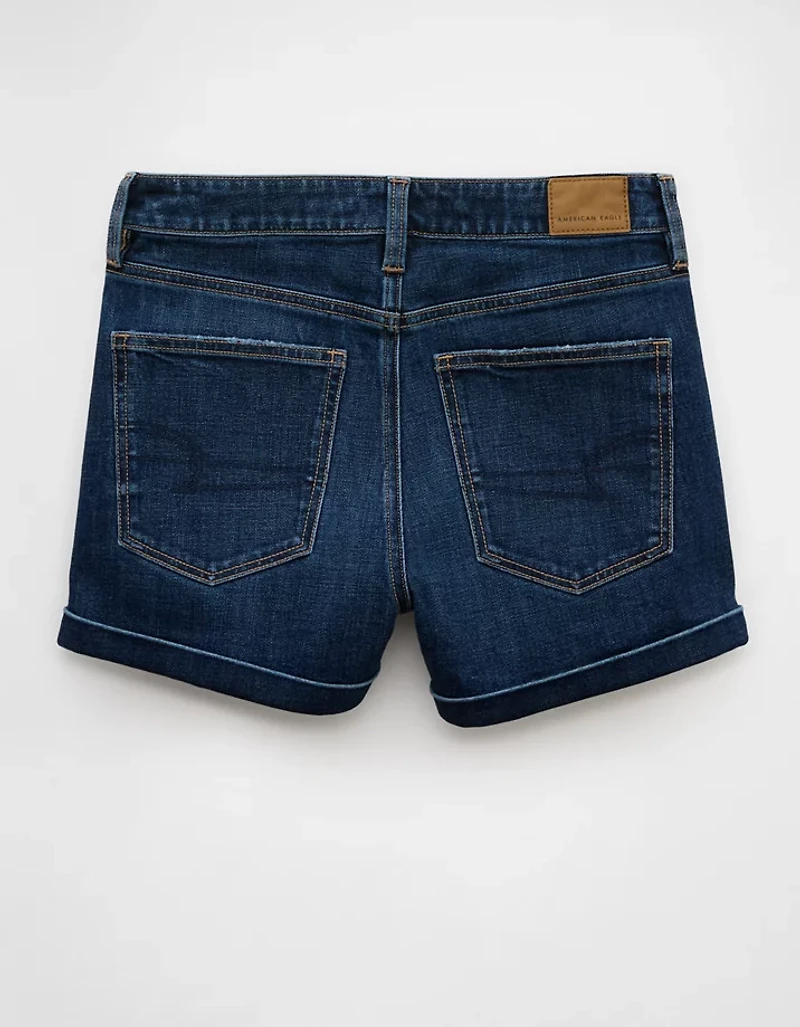 AE Stretch Denim Mom Short