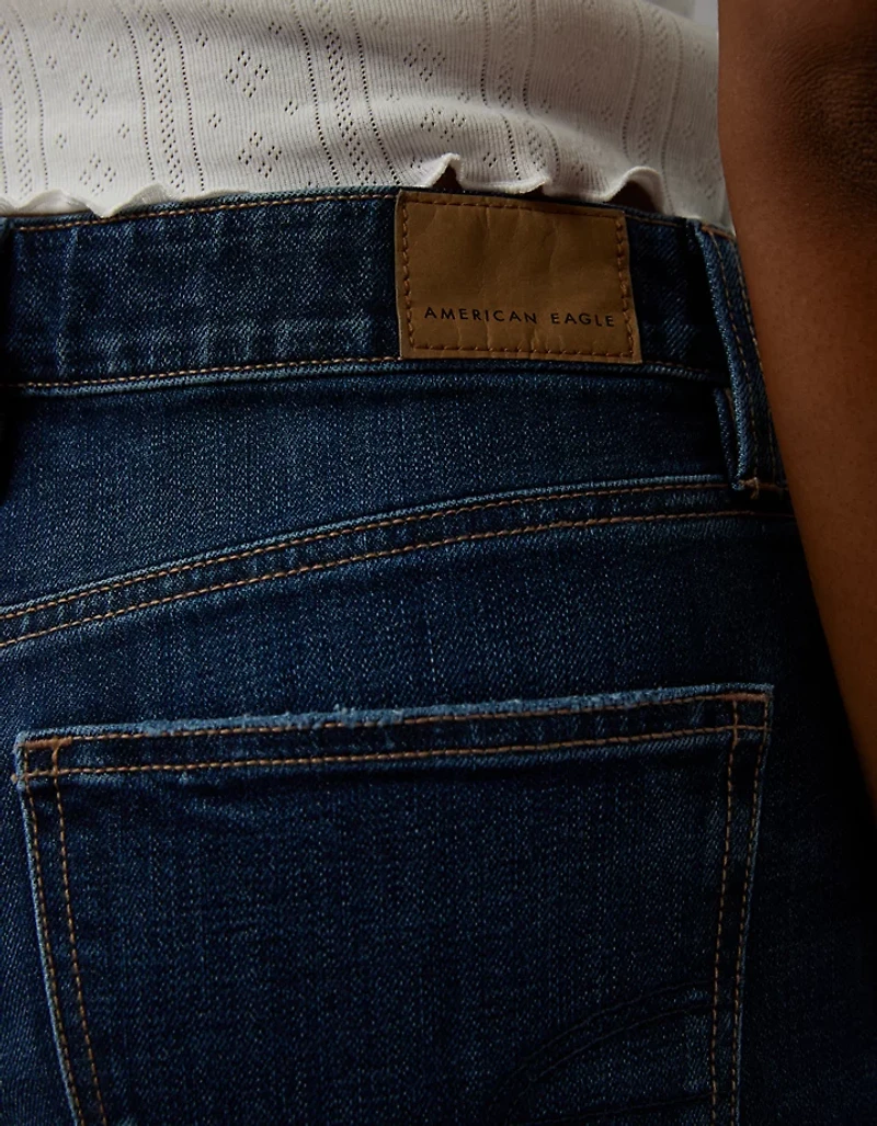AE Stretch Denim Mom Short