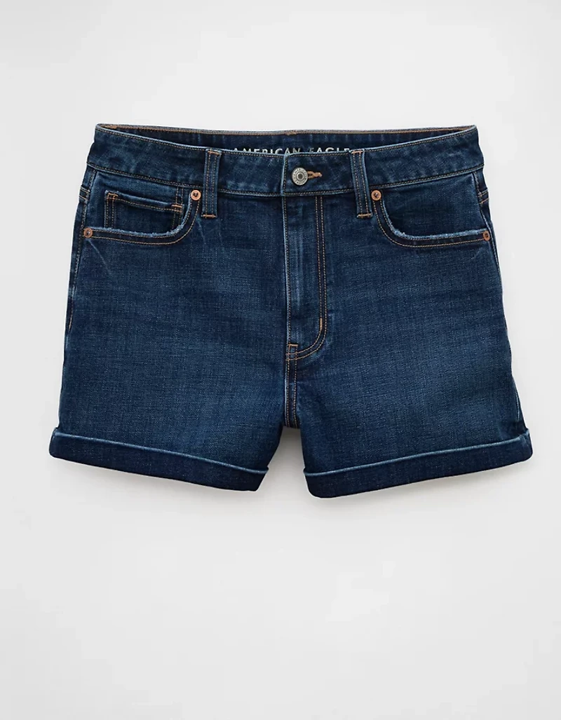 AE Stretch Denim Mom Short