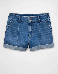 AE Strigid Denim Mom Short