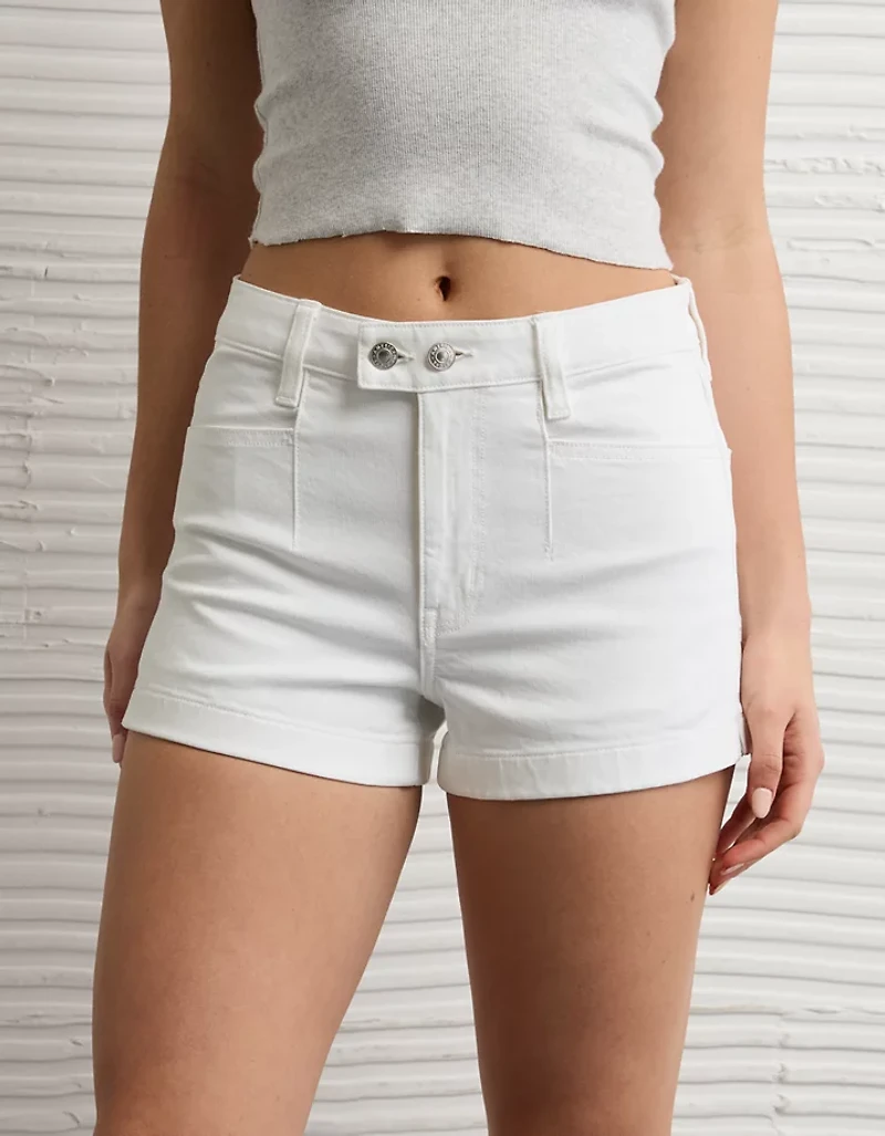 Short de maman en denim extensible AE
