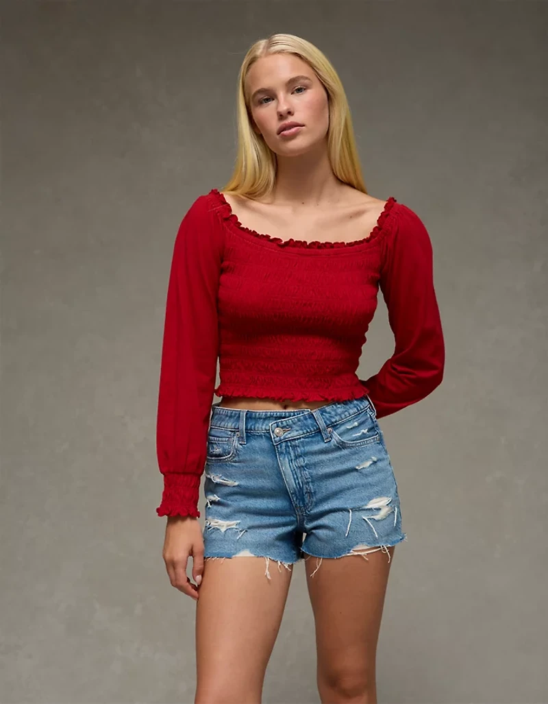 Short maman à taille très haute extensible et rigide AE