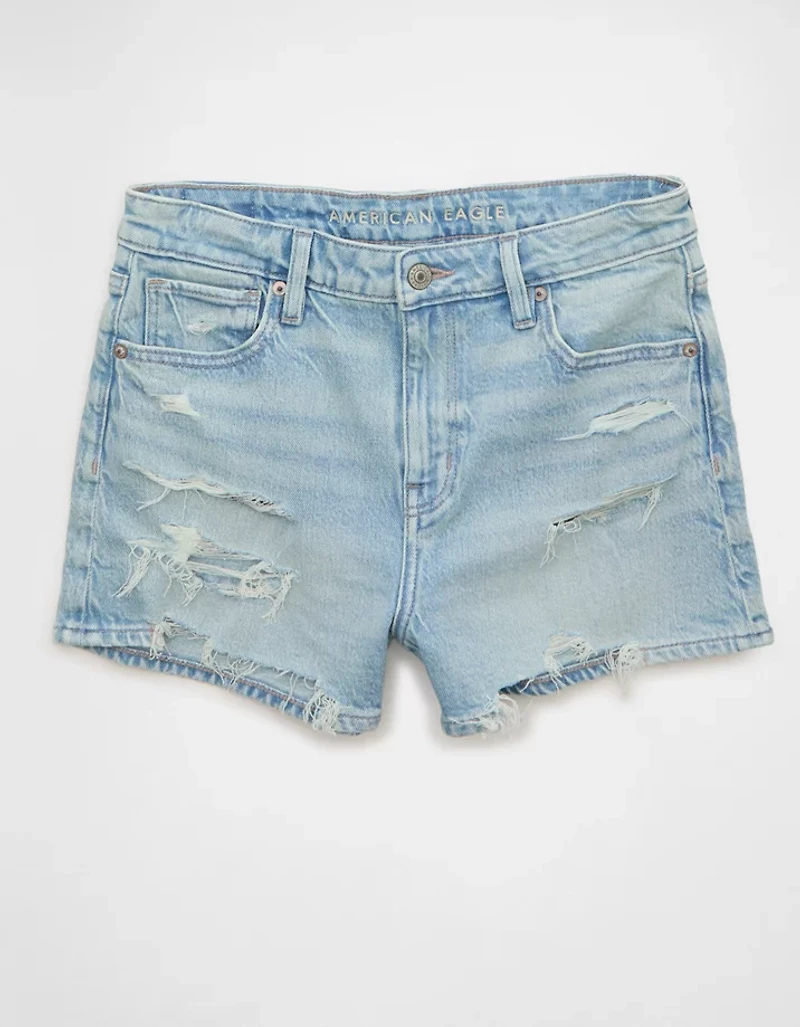 AE Stretch Denim Mom Short