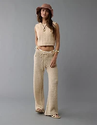 AE Tie Back Sweater Tank Top