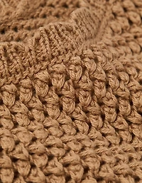 AE Crochet Peplum Tank Top