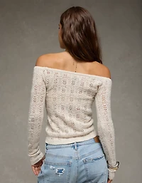 AE Off-The-Shoulder Sweater