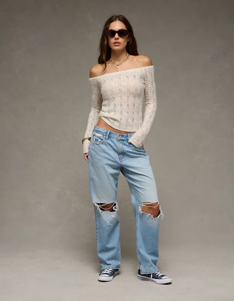 AE Off-The-Shoulder Sweater