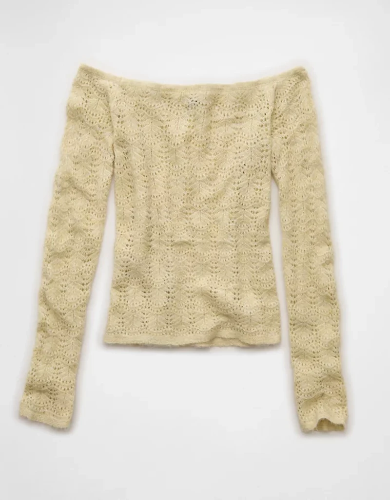 AE Off-The-Shoulder Sweater