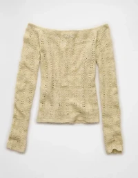 AE Off-The-Shoulder Sweater