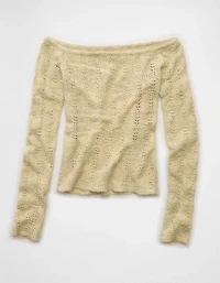 AE Off-The-Shoulder Sweater