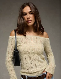 AE Off-The-Shoulder Sweater
