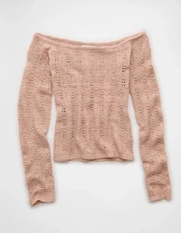 AE Off-The-Shoulder Sweater