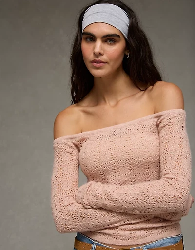 AE Off-The-Shoulder Sweater