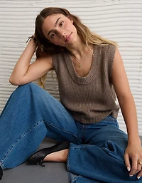 AE Whoa So Soft Scoop Neck Vest