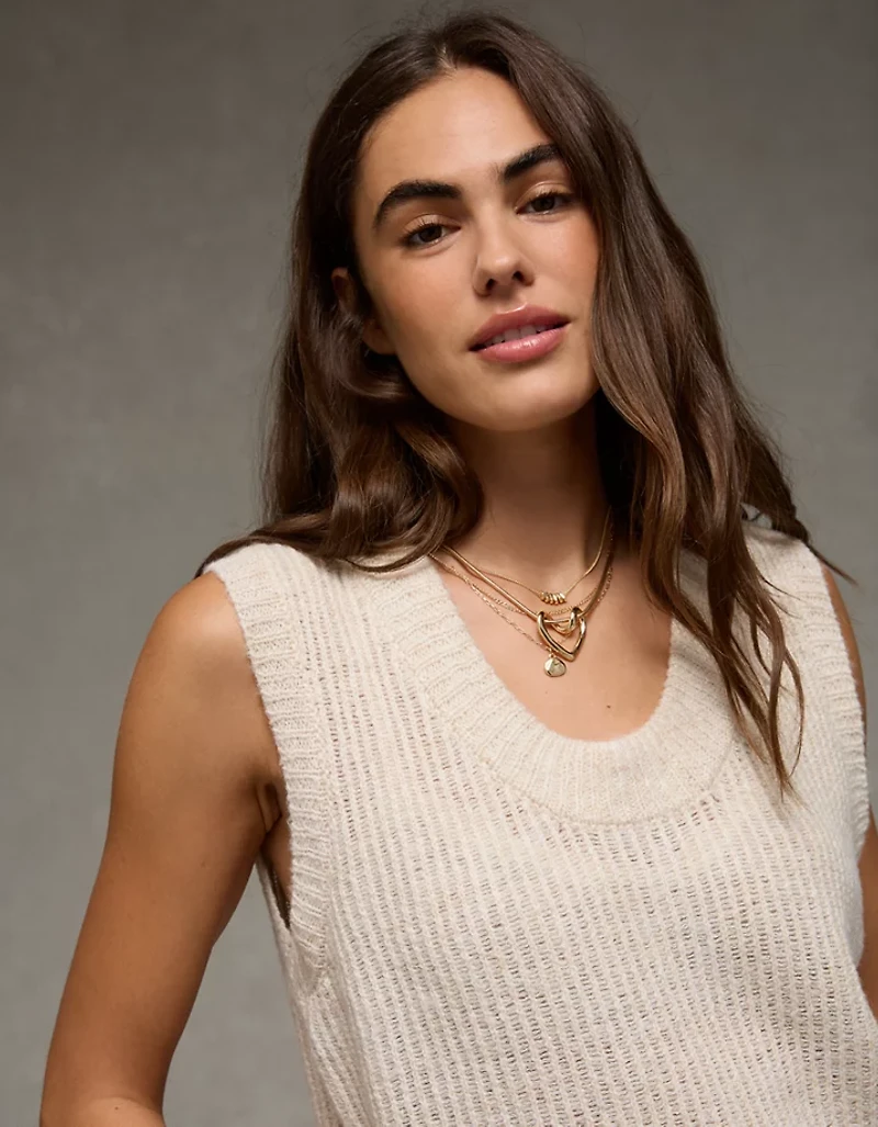 AE Whoa So Soft Scoop Neck Vest