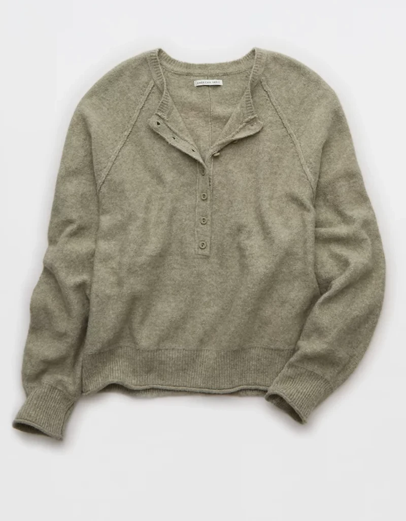 AE Whoa So Soft Henley T-Shirt