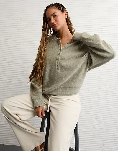 AE Whoa So Soft Henley T-Shirt