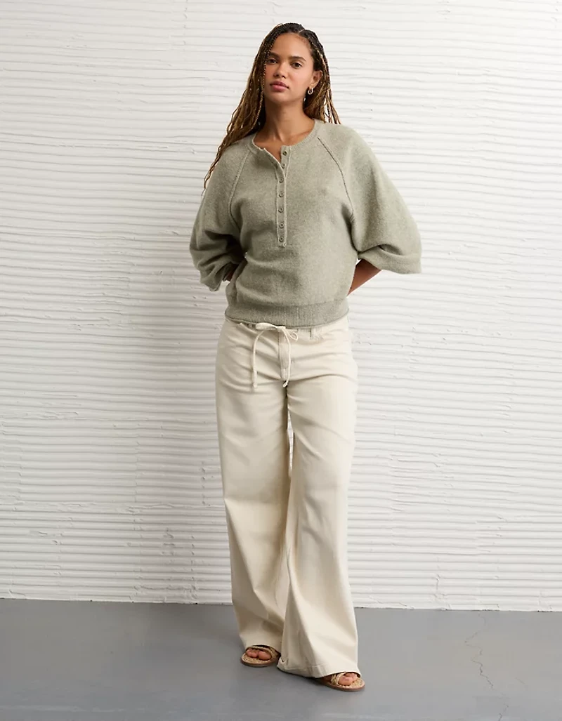 AE Whoa So Soft Henley T-Shirt