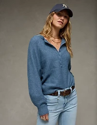 T-shirt henley si doux Whoa AE