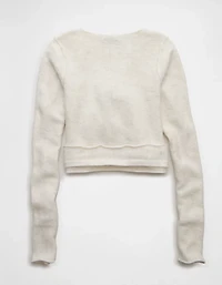 Haut cache-coeur en tricot ballerine si doux Whoa AE