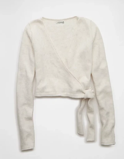 Haut cache-coeur en tricot ballerine si doux Whoa AE