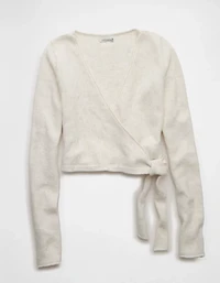 Haut cache-coeur en tricot ballerine si doux Whoa AE