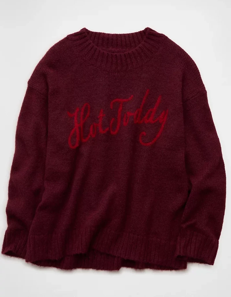 Chandail surdimensionné Toddy chaud AE