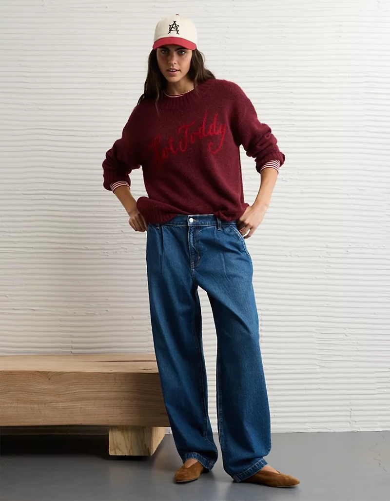 Chandail surdimensionné Toddy chaud AE