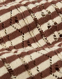 AE Henley Pointelle Sweater T-Shirt