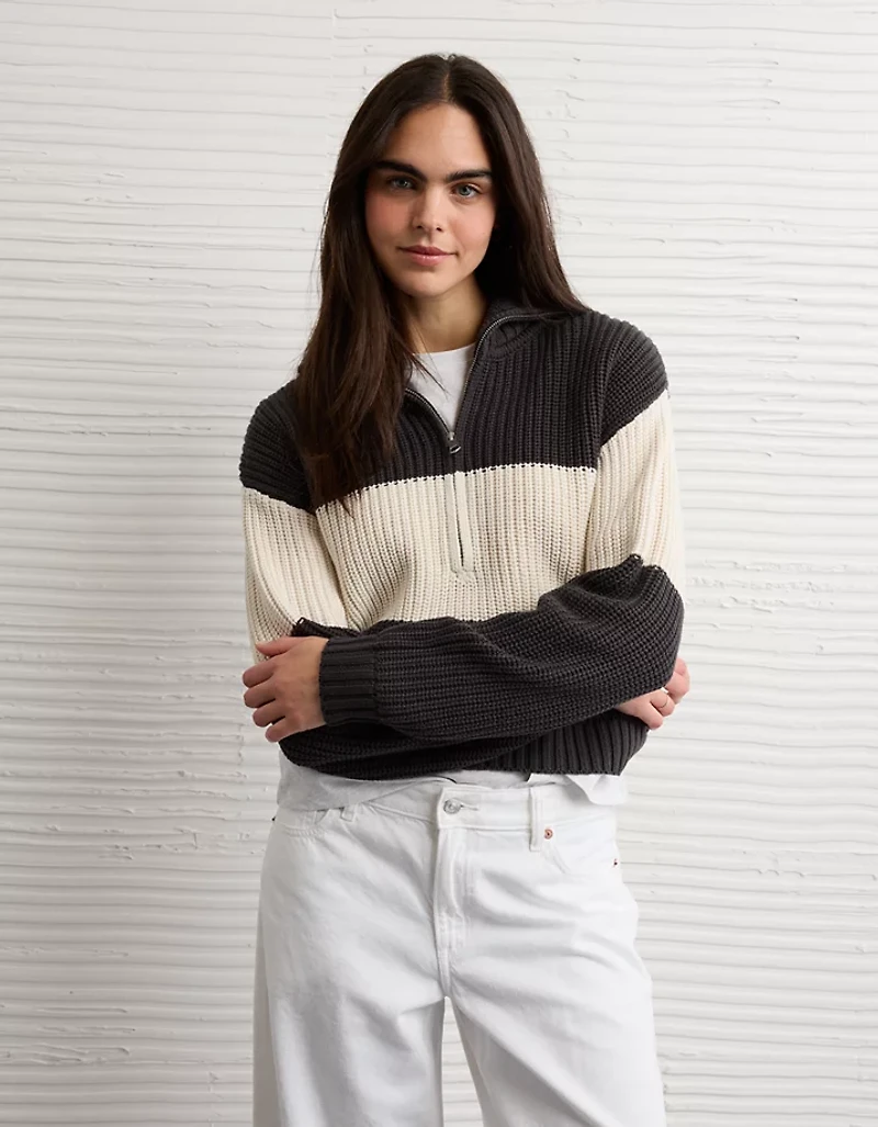 AE Half-Zip Pullover Sweater