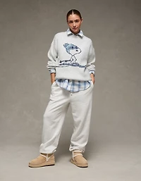AE Oversized Snoopy Graphic Sweater