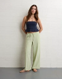 Haut tube court au crochet à basque AE