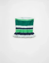 AE Peplum Sweater Tube Top