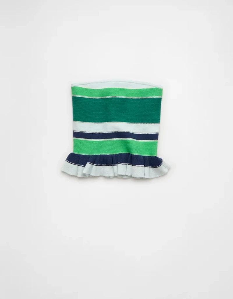 AE Peplum Sweater Tube Top