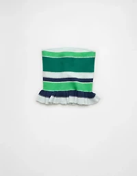 AE Peplum Sweater Tube Top